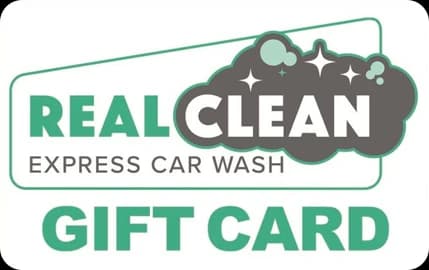Real Clean Express Car Wash gift card