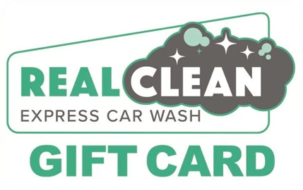 Real Clean Express Car Wash gift card